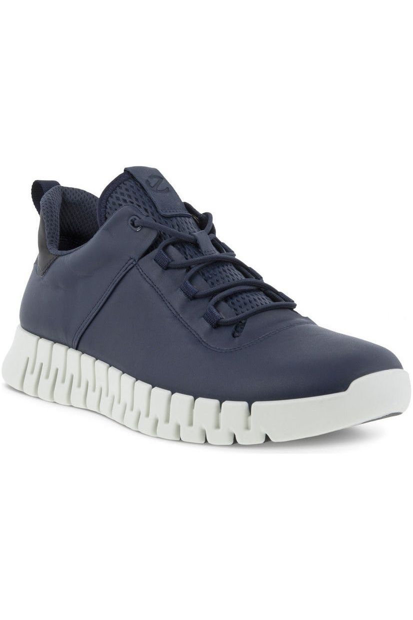 Ecco mens hot sale blue shoes