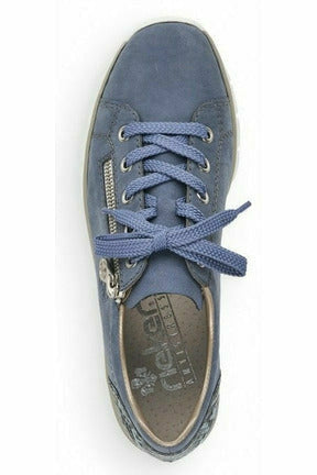 Rieker ladies shoes 53702 15 in blue