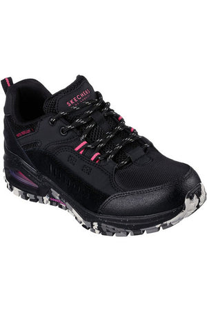 Damskie buty trekkingowe Skechers Uno Trail 177170 BBK czarne 