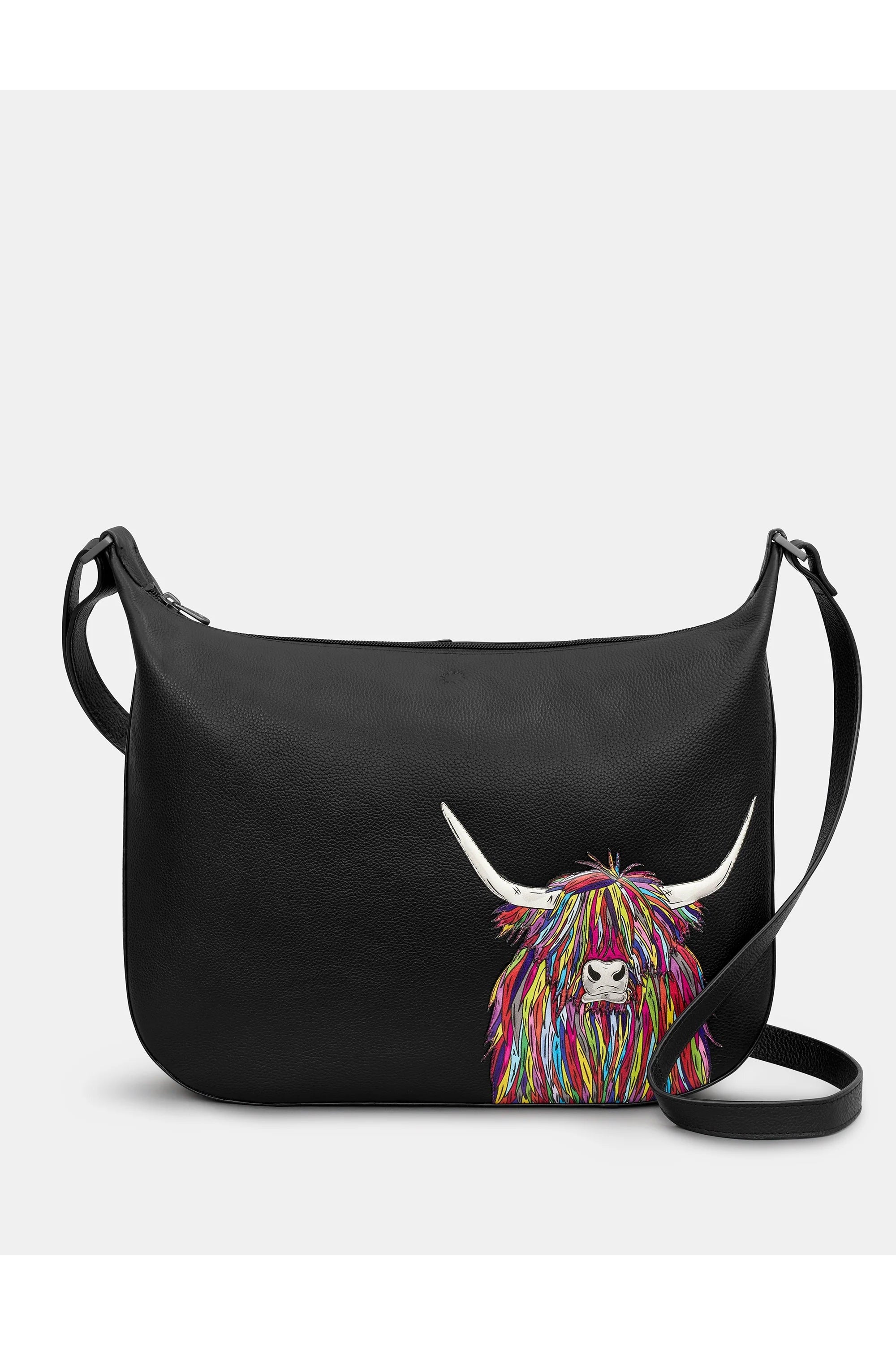 Yoshi Handbags Rainbow Cow Hobo bag