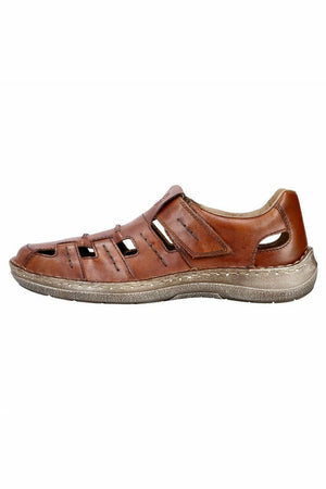 Sandały męskie Rieker 03068 24 w kolorze brązowym