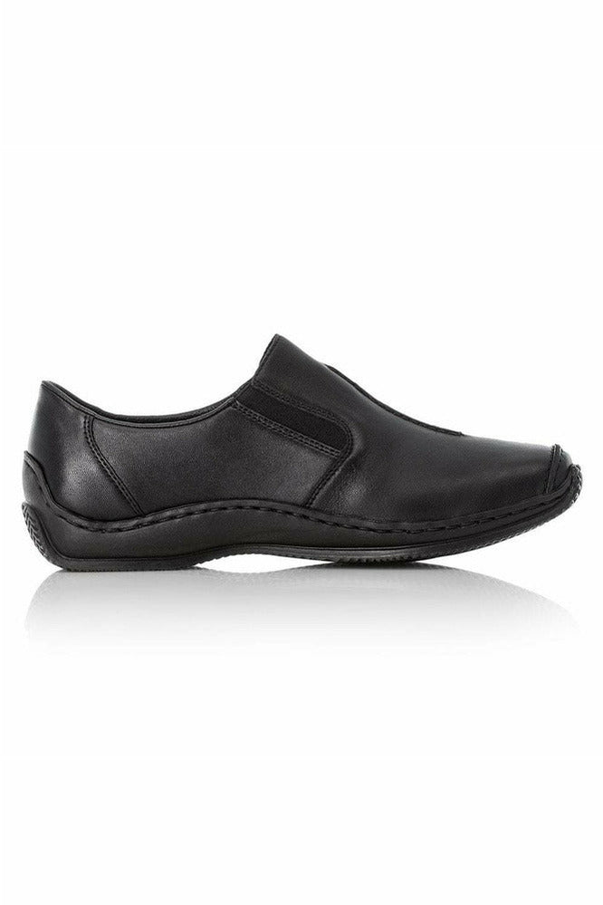 Rieker ladies shoe L1751-00 - Meeks Shoes